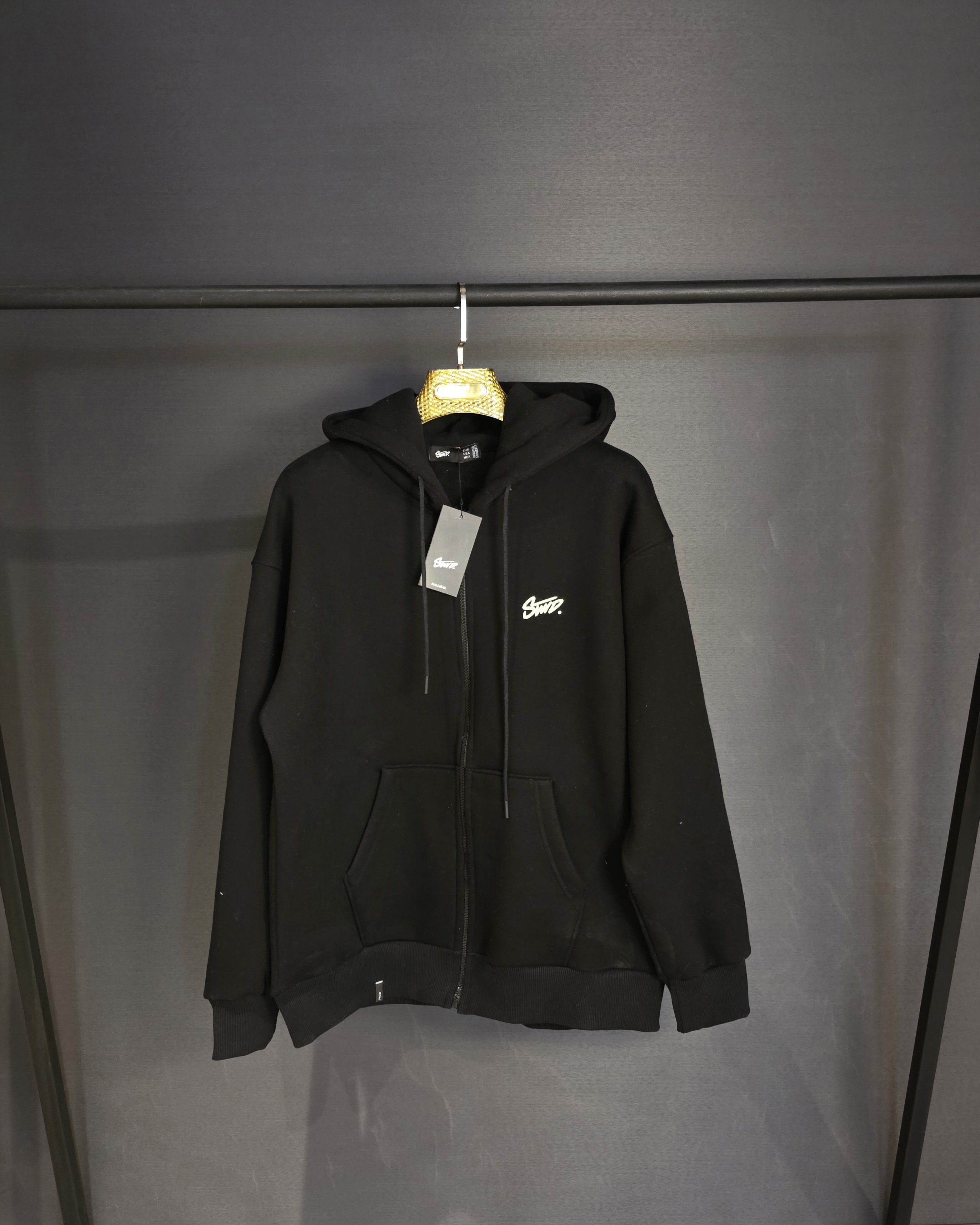 سویشرت تمام زیپ سوییپ رنگ مشکی