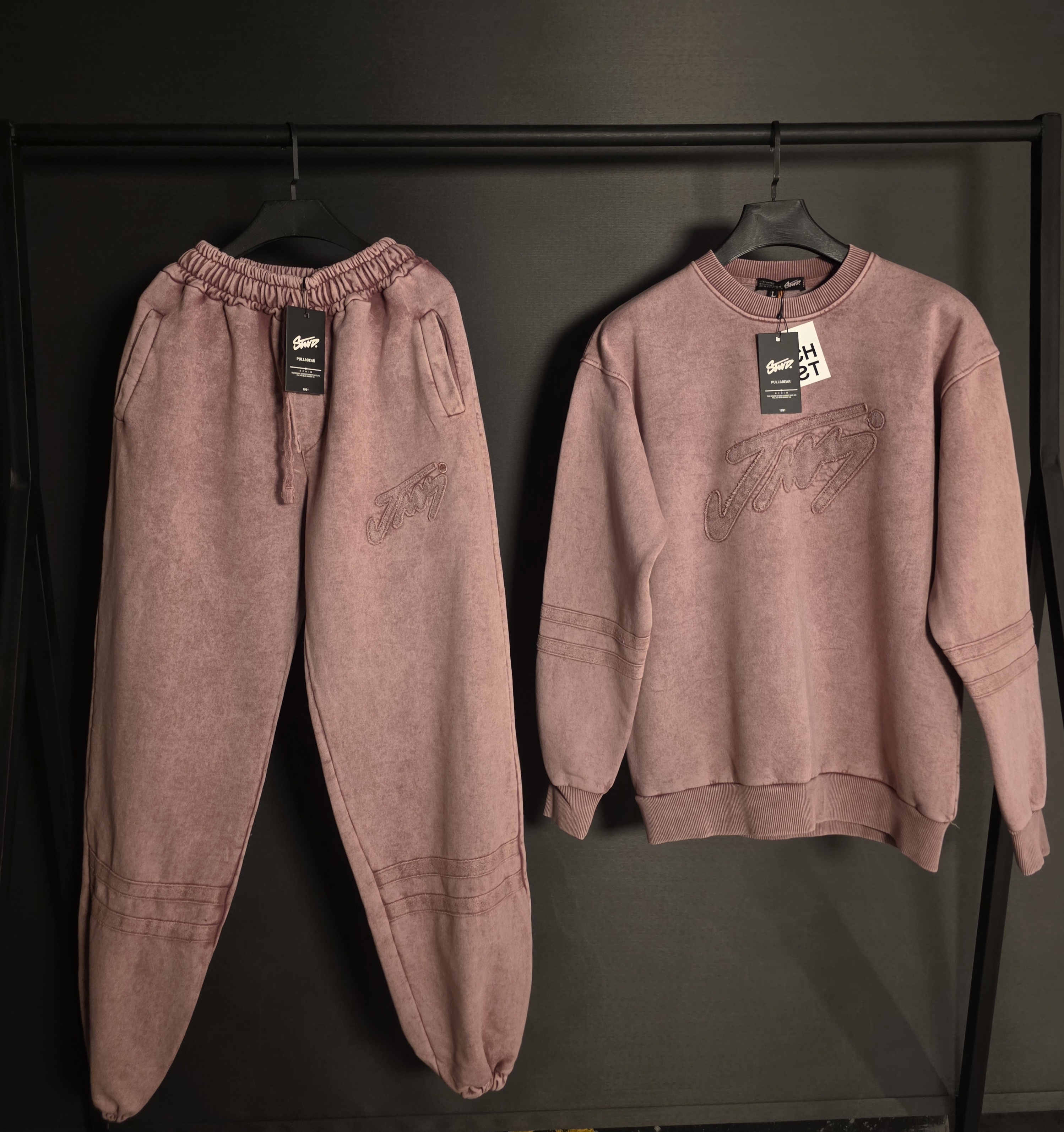 ست دورس و جاگر رنگ زرشکی