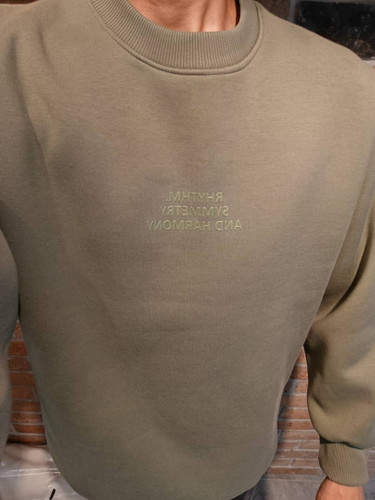 دورس یقه گرد چاپ وسط سینه